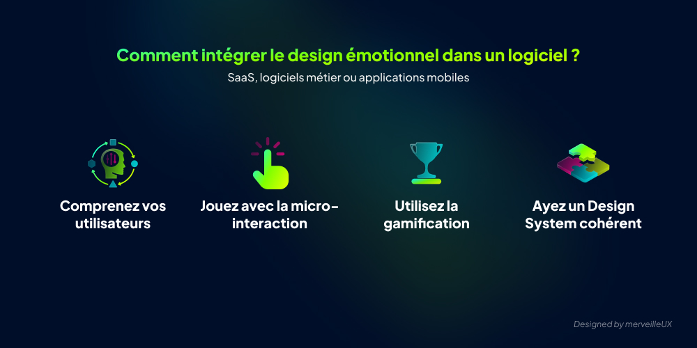 Intégrer le design émotionnel dans un SaaS