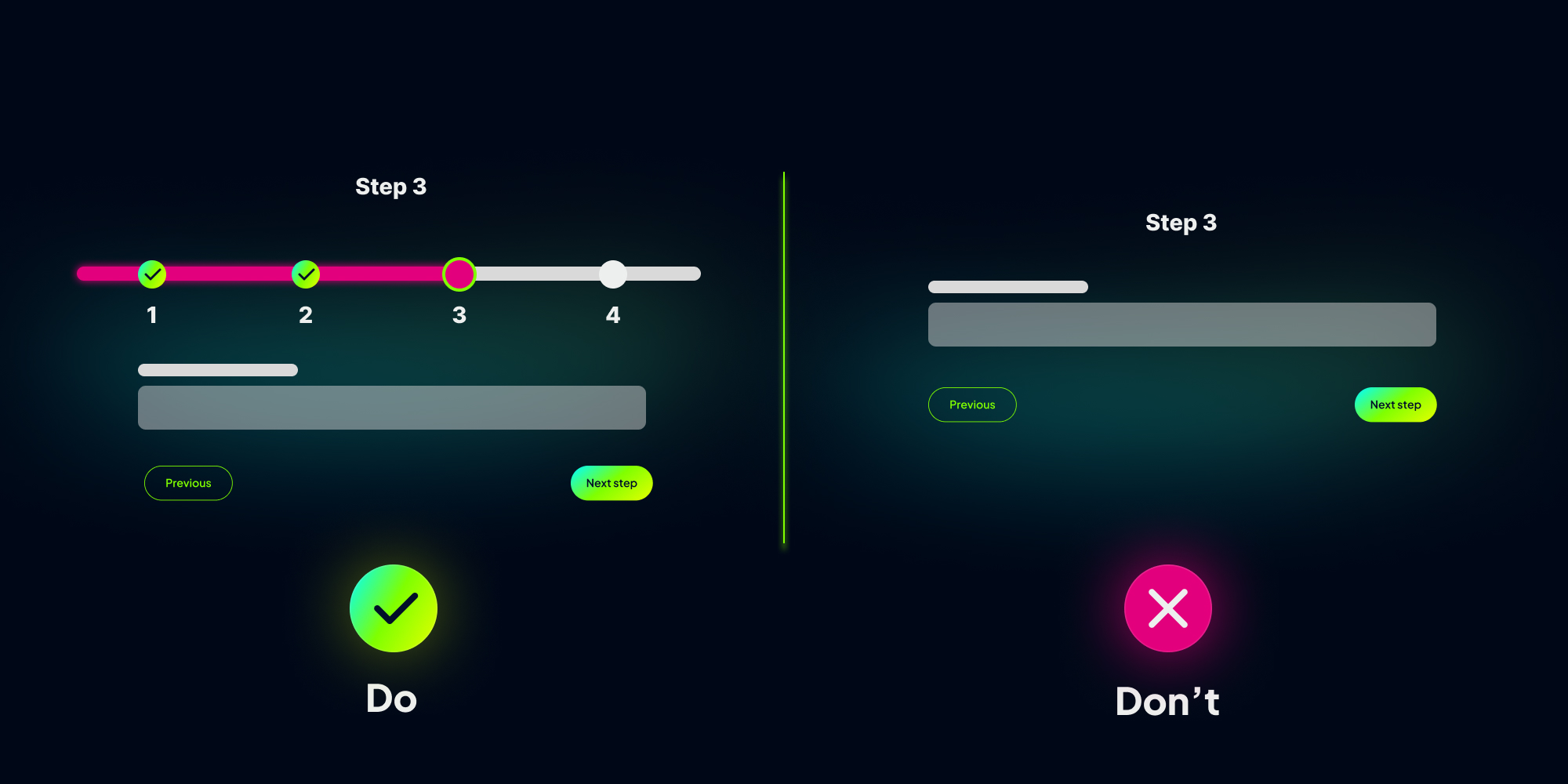 Example of Law of Proximity in UX Design